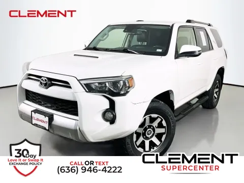 White 2020 Toyota 4Runner TRD Off-Road Premium for sale in Saint Charles, MO