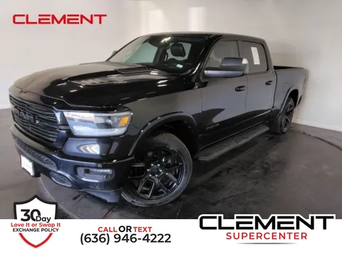 Black 2022 Ram 1500 Laramie for sale in Saint Charles, MO