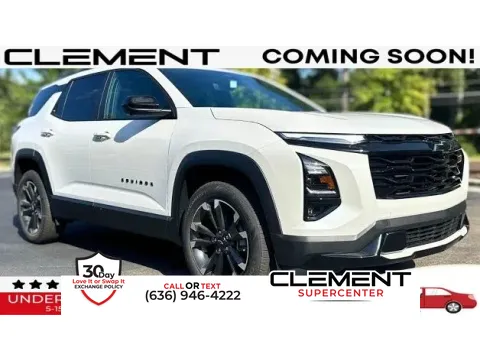 White 2025 Chevrolet Equinox LT for sale in Saint Charles, MO