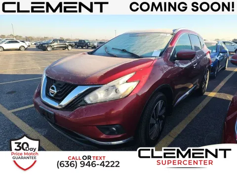 Red 2018 Nissan Murano Platinum for sale in Saint Charles, MO