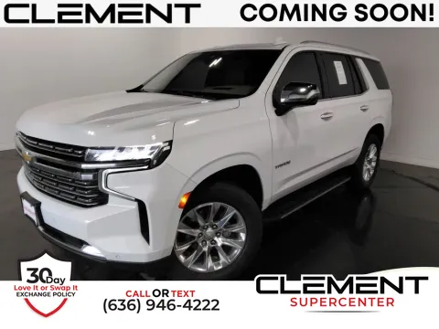 White 2021 Chevrolet Tahoe Premier for sale in Saint Charles, MO