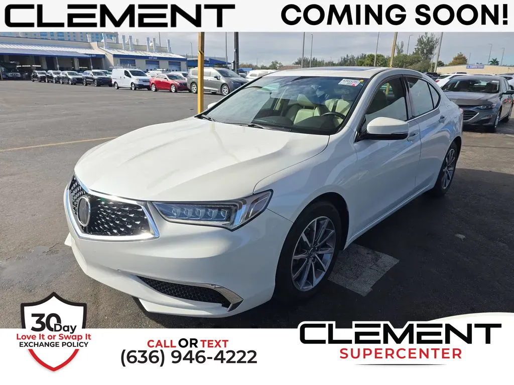White 2020 Acura TLX 2.4L Technology Pkg for sale in Saint Charles, MO