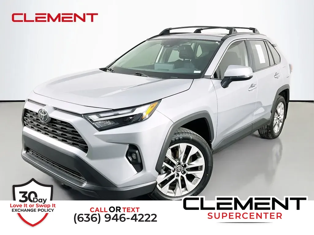 Silver 2025 Toyota RAV4 XLE Premium for sale in Saint Charles, MO