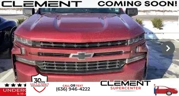 Red 2019 Chevrolet Silverado 1500 RST for sale in Saint Charles, MO