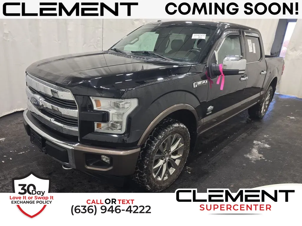 Black 2017 Ford F-150 King Ranch for sale in Saint Charles, MO