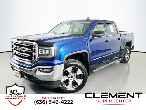 Blue 2018 GMC Sierra 1500 SLT for sale in Saint Charles, MO