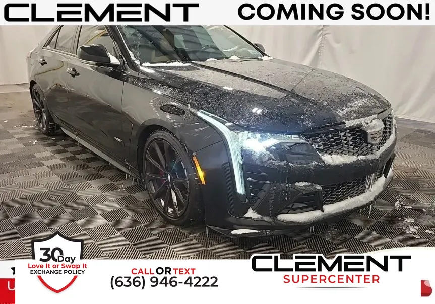 Black 2023 Cadillac CT4 V-Series for sale in Saint Charles, MO