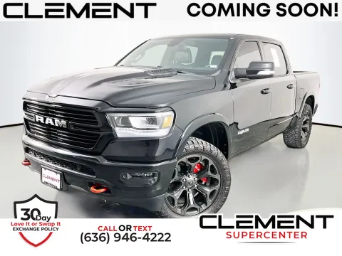 Black 2020 Ram 1500 Laramie for sale in Saint Charles, MO