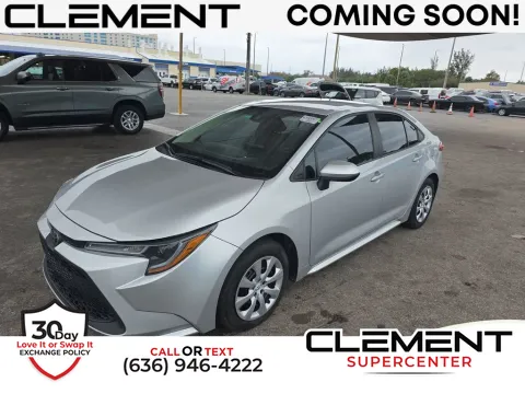 Silver 2022 Toyota Corolla LE for sale in Saint Charles, MO