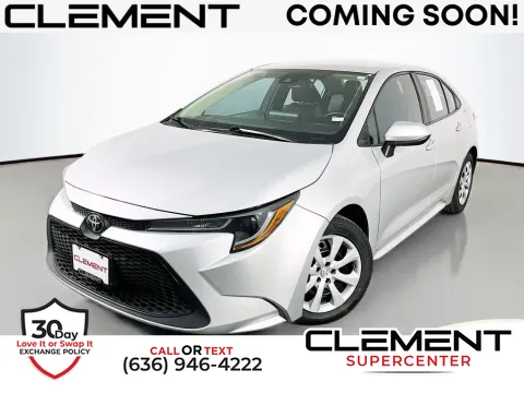 Silver 2022 Toyota Corolla LE for sale in Saint Charles, MO