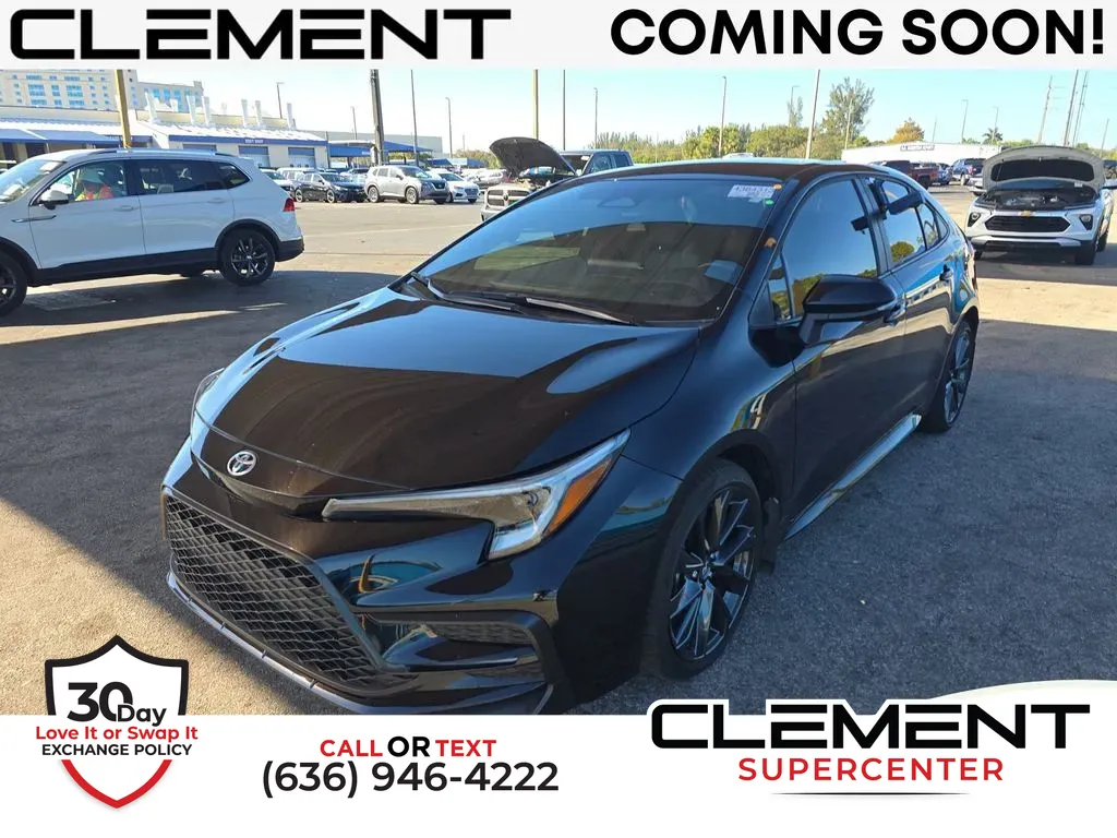 Black 2025 Toyota Corolla SE for sale in Saint Charles, MO