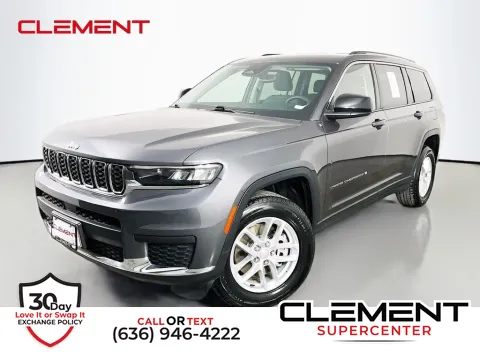 Gray 2023 Jeep Grand Cherokee L Laredo for sale in Saint Charles, MO