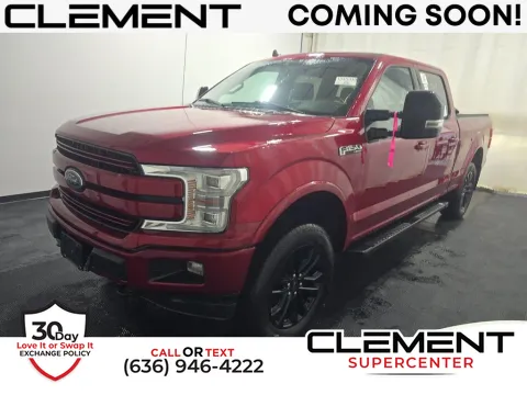 Red 2019 Ford F-150 Lariat for sale in Saint Charles, MO