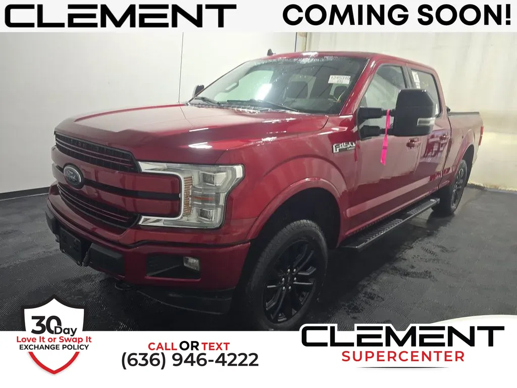 Red 2019 Ford F-150 Lariat for sale in Saint Charles, MO