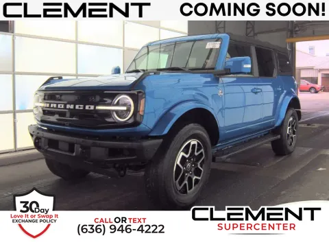 Blue 2021 Ford Bronco Outer Banks for sale in Saint Charles, MO