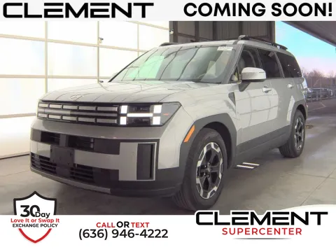 Silver 2025 Hyundai Santa Fe SEL for sale in Saint Charles, MO