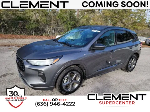 Gray 2024 Ford Escape ST-Line for sale in Saint Charles, MO