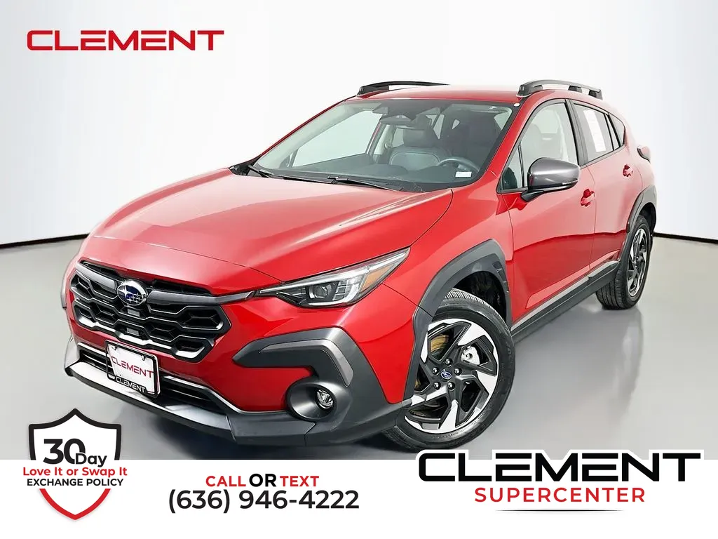 Red 2024 Subaru Crosstrek Limited for sale in Saint Charles, MO