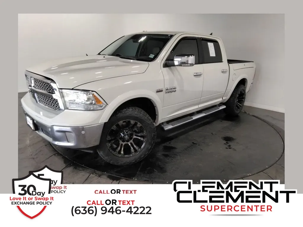 White 2017 Ram 1500 Laramie for sale in Saint Charles, MO