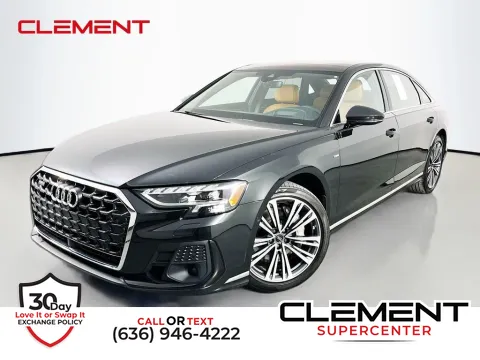 Gray 2023 Audi A8 L 55 for sale in Saint Charles, MO