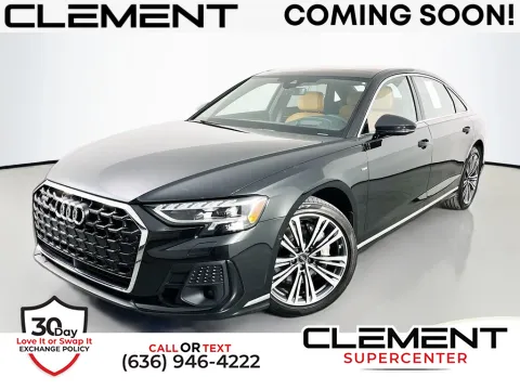 Gray 2023 Audi A8 L 55 for sale in Saint Charles, MO