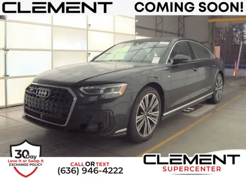 Gray 2023 Audi A8 L 55 for sale in Saint Charles, MO