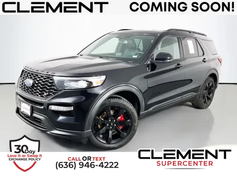 Black 2020 Ford Explorer ST for sale in Saint Charles, MO