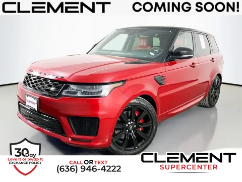 Red 2022 Land Rover Range Rover Sport HST for sale in Saint Charles, MO