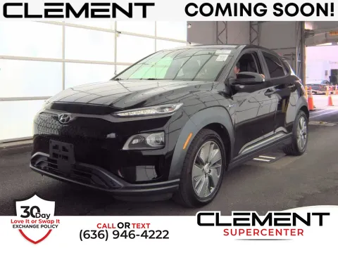 Black 2020 Hyundai Kona Electric Ultimate for sale in Saint Charles, MO