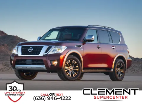 Blue 2020 Nissan Armada SL for sale in Saint Charles, MO