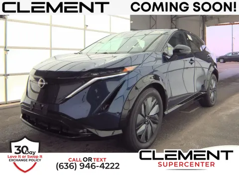 Blue 2023 Nissan Ariya PLATINUM+ e-4ORCE for sale in Saint Charles, MO
