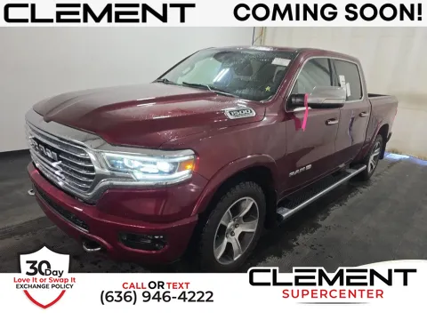 Red 2022 Ram 1500 Laramie Longhorn for sale in Saint Charles, MO