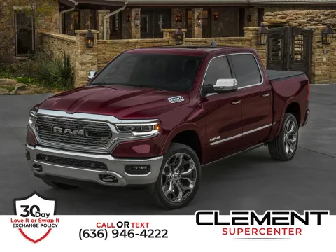 Red 2022 Ram 1500 Laramie Longhorn for sale in Saint Charles, MO