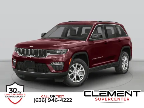 Gray 2023 Jeep Grand Cherokee Limited for sale in Saint Charles, MO