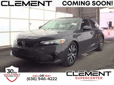 Purple 2022 Honda Civic EX-L for sale in Saint Charles, MO