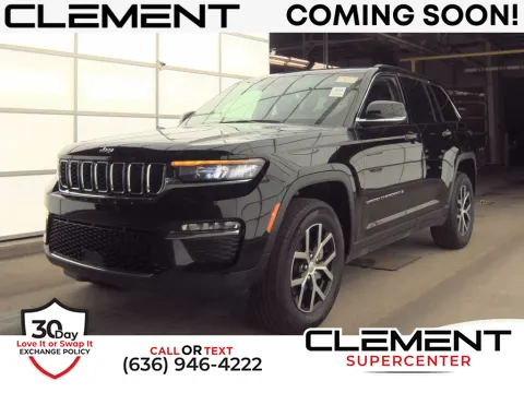 Black 2023 Jeep Grand Cherokee Limited for sale in Saint Charles, MO