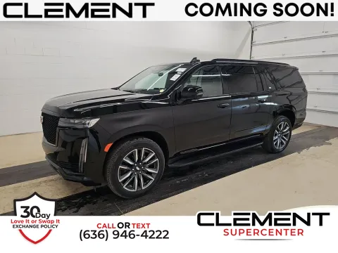 Black 2023 Cadillac Escalade ESV Sport for sale in Saint Charles, MO