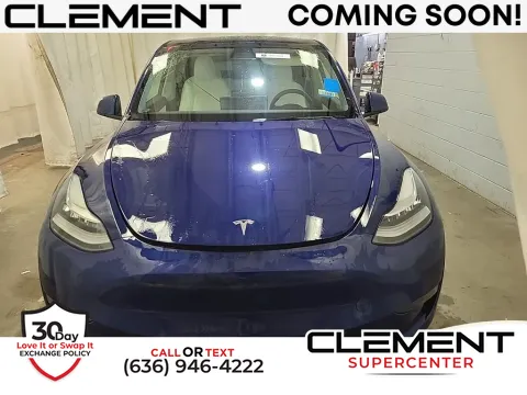 Blue 2021 Tesla Model Y Long Range for sale in Saint Charles, MO