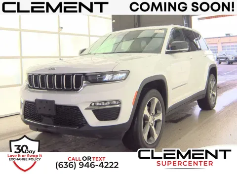 White 2023 Jeep Grand Cherokee Limited for sale in Saint Charles, MO