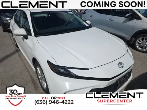 White 2025 Toyota Camry LE for sale in Saint Charles, MO