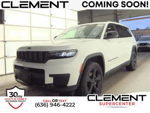 White 2023 Jeep Grand Cherokee L Altitude for sale in Saint Charles, MO