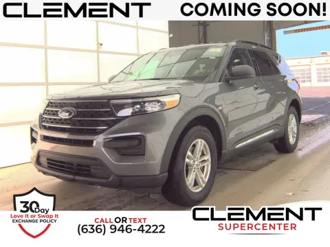 Gray 2022 Ford Explorer XLT for sale in Saint Charles, MO
