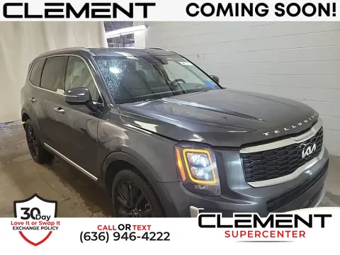 Gray 2022 Kia Telluride SX for sale in Saint Charles, MO