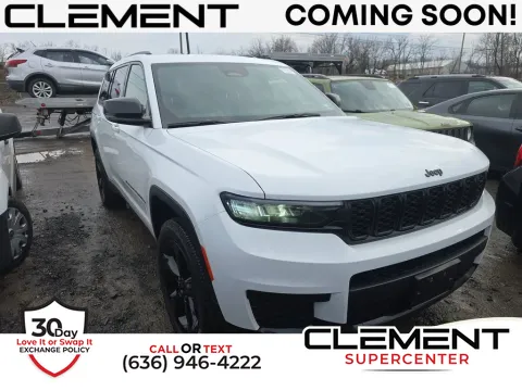 White 2023 Jeep Grand Cherokee L Altitude for sale in Saint Charles, MO