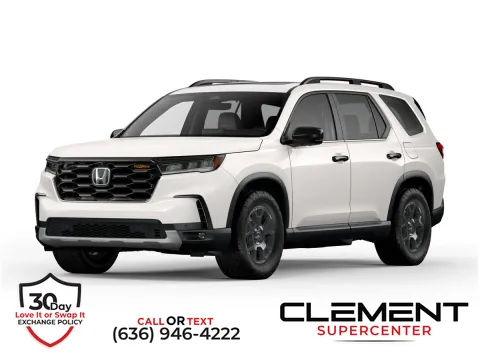 White 2025 Honda Pilot TrailSport for sale in Saint Charles, MO