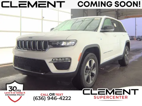 White 2022 Jeep Grand Cherokee 4xe for sale in Saint Charles, MO