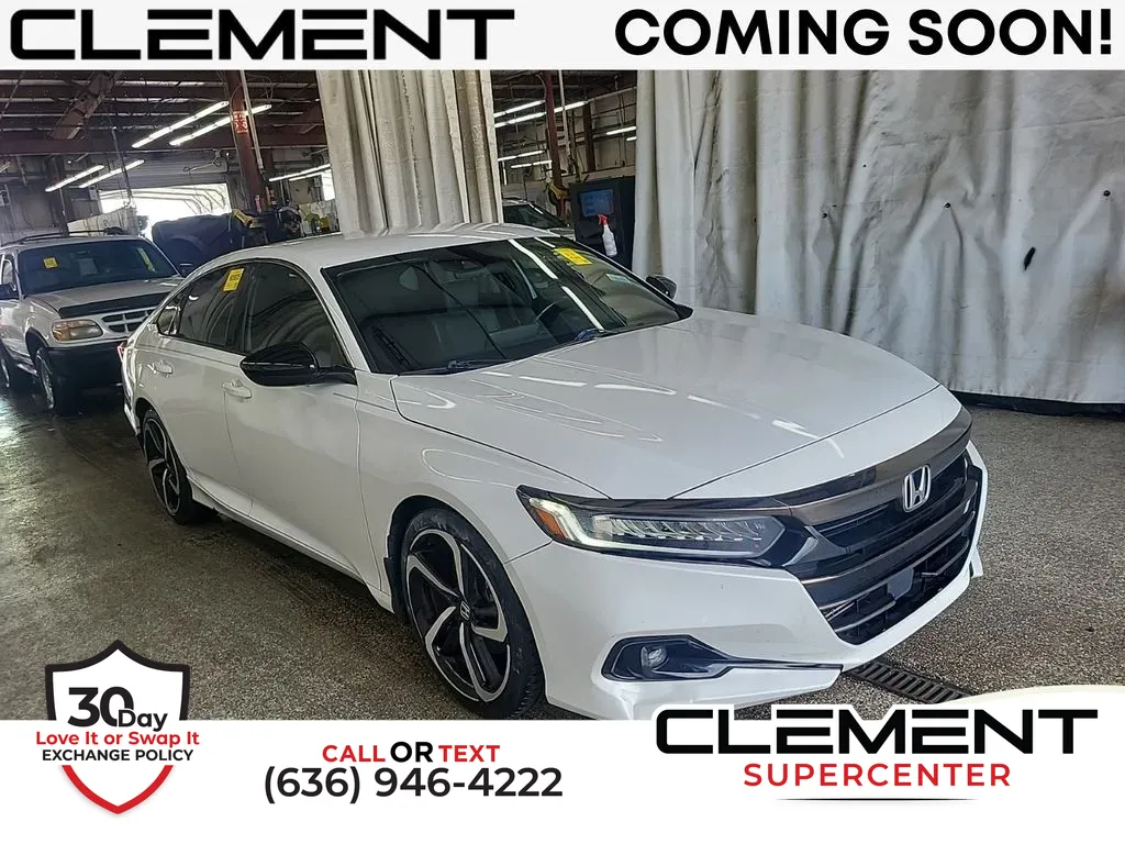 White 2022 Honda Accord Sport for sale in Saint Charles, MO