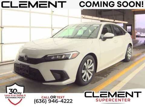 Blue 2024 Honda Civic LX for sale in Saint Charles, MO