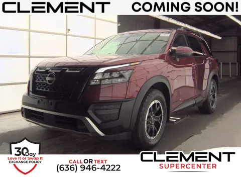 Red 2025 Nissan Pathfinder Rock Creek for sale in Saint Charles, MO
