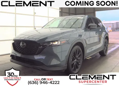 Gray 2023 Mazda CX-5 2.5 S Carbon Edition for sale in Saint Charles, MO